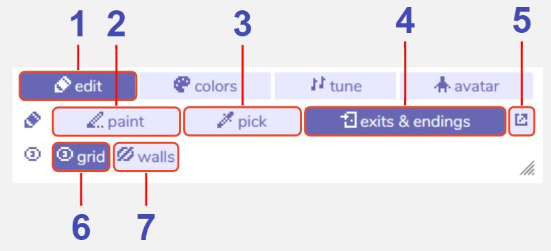 room editing tool diagram