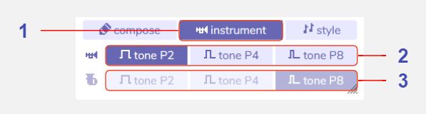 instrument settings diagram